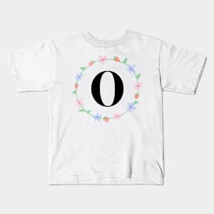 “O” initial Kids T-Shirt